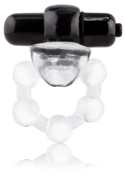 Overtime Silicone Vibrating Cock Ring Waterproof - Assorted Colors - 6 Each Per Case