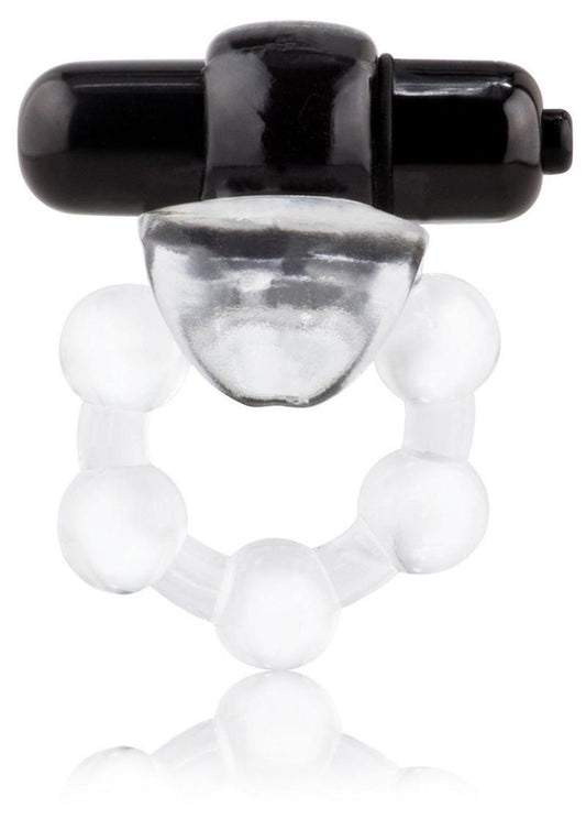 Overtime Silicone Vibrating Cock Ring Waterproof - Assorted Colors - 6 Each Per Case