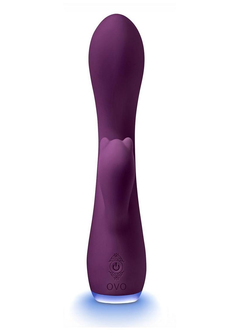 OVO Beacon Rechargeable Silicone Dual Stim Vibrator