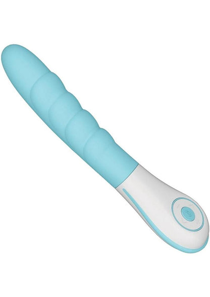 OVO Silkskyn Rechargeable Silicone Ribbed Vibrator