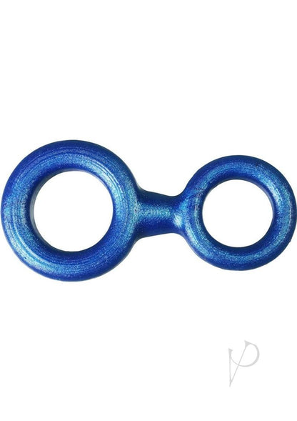 Oxballs 8-Ball Silicone Cock and Ball Ring - Blue