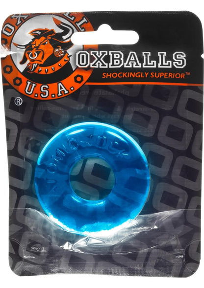 Oxballs Atomic Jock Do-Nut-2 Fatty Cock Ring - Blue - Large