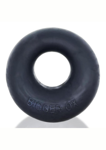 Oxballs Bigger Ox Silicone Cock Ring - Black/Black Ice