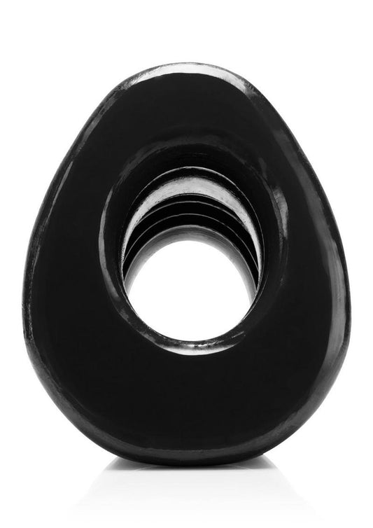 Oxballs Pig-Hole-4 Silicone Hollow Butt Plug - Black - XLarge