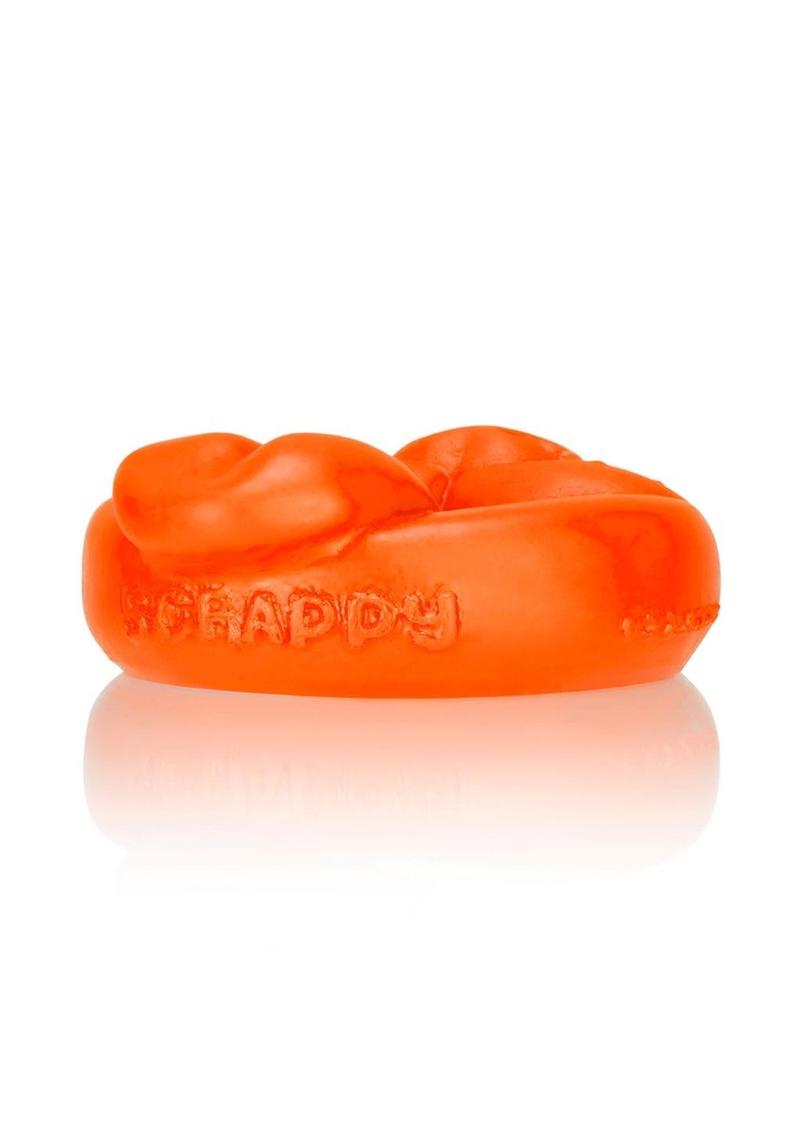 Oxballs Scrappy Puppy Silicone Cock Ring - Orange