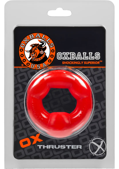 Oxballs Thruster Cock Ring - Red