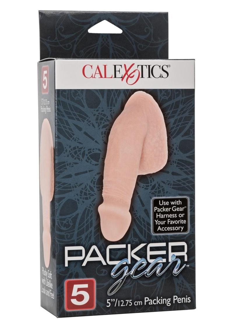 Packer Gear 5in Packing Penis - Ivory/White - 5in