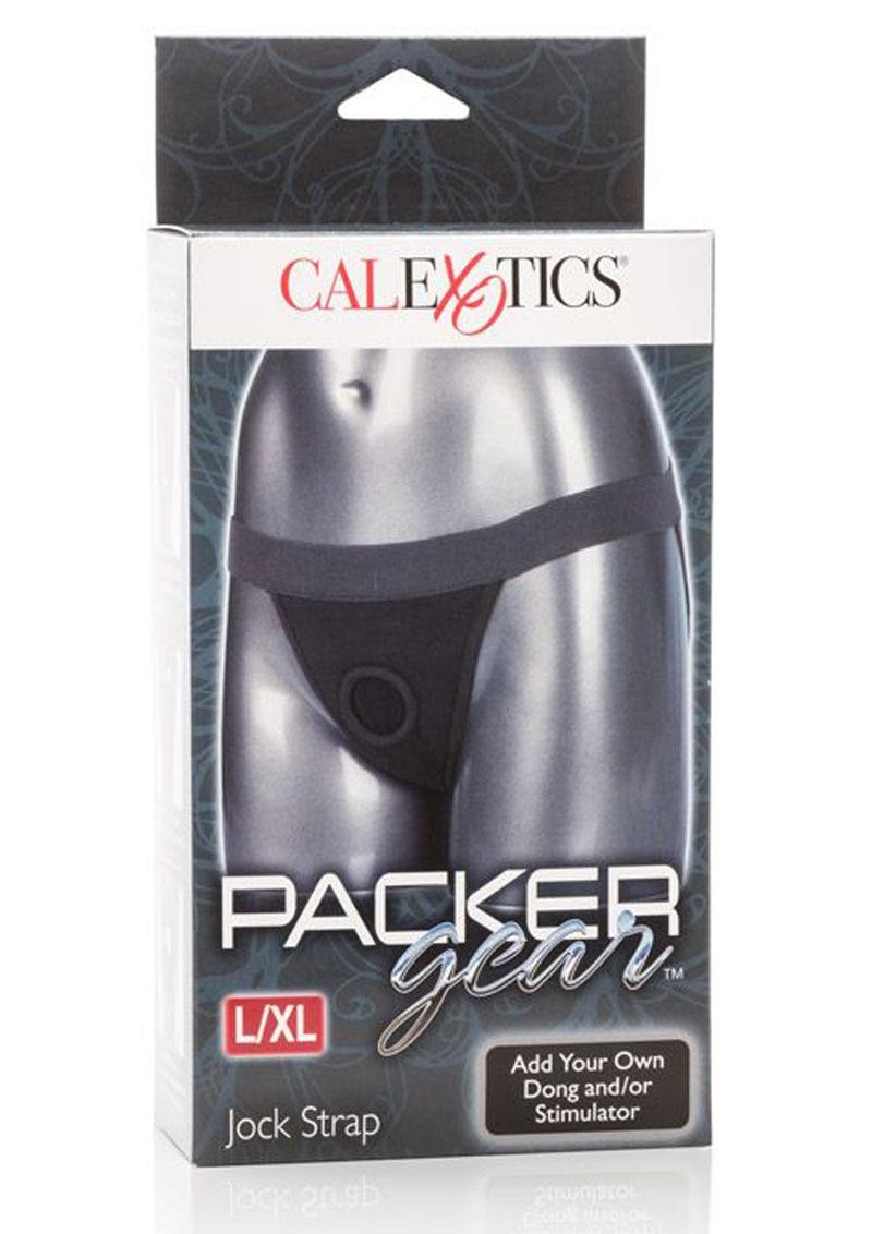 Packer Gear Jock Strap - L/XL - Black - Large