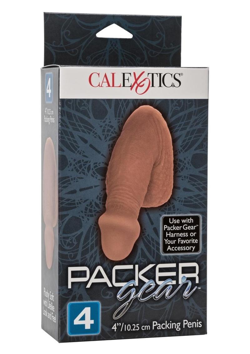 Packer Gear Packing Penis - Chocolate - 4in