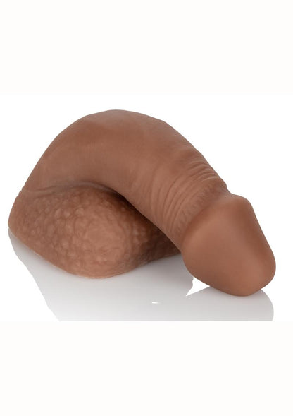 Packer Gear Silicone Packing Penis - Caramel - 5in