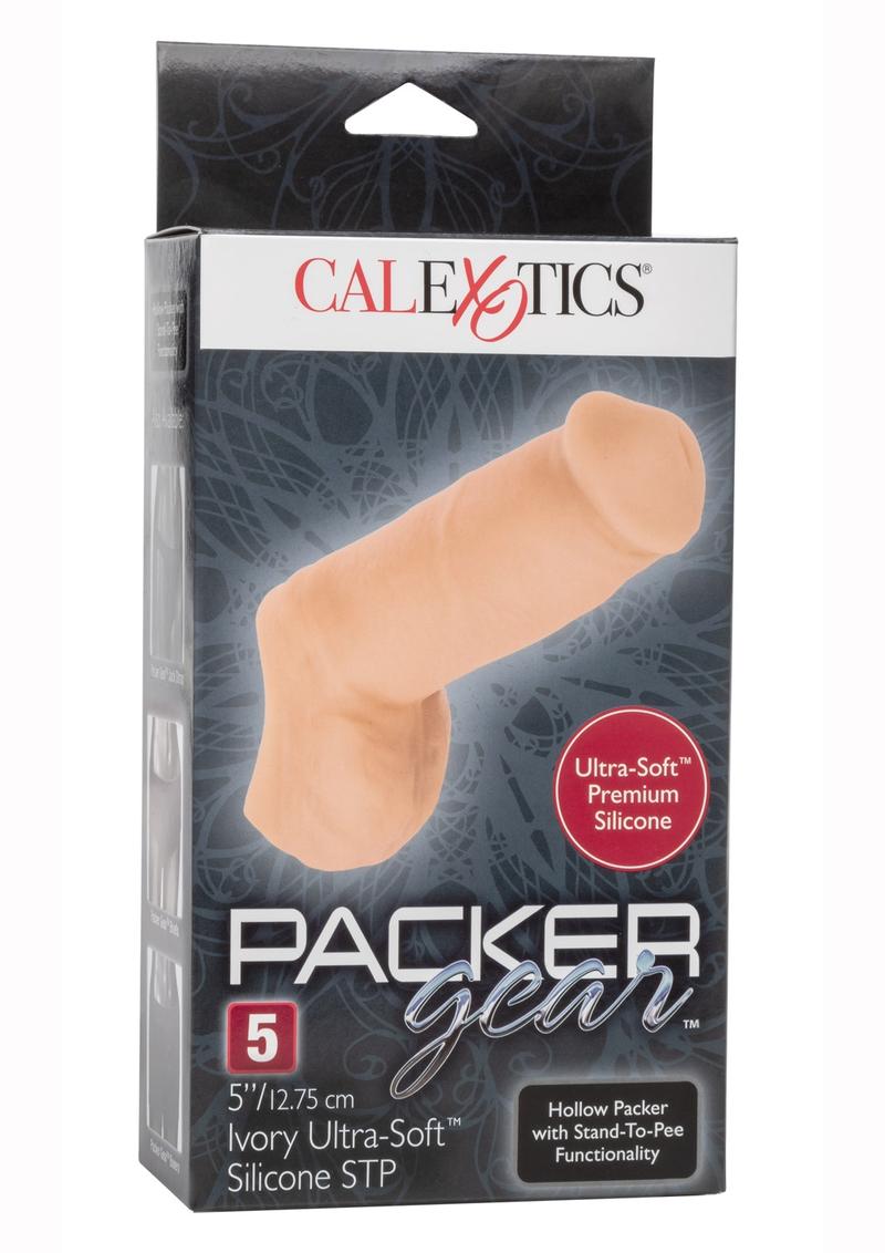 Packer Gear Ultra-Soft Silicone STP Hollow Packer - Ivory/Vanilla - 5in