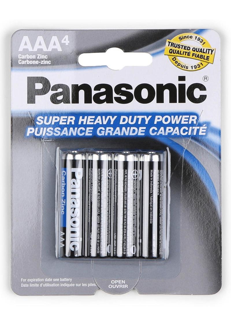 Panasonic Batteries AAA - 4pk