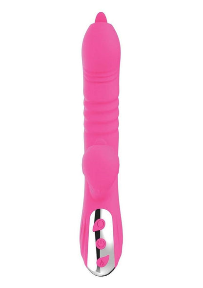 Passion Teaser Heat Up Rechargeable Silicone Rabbit Vibrator