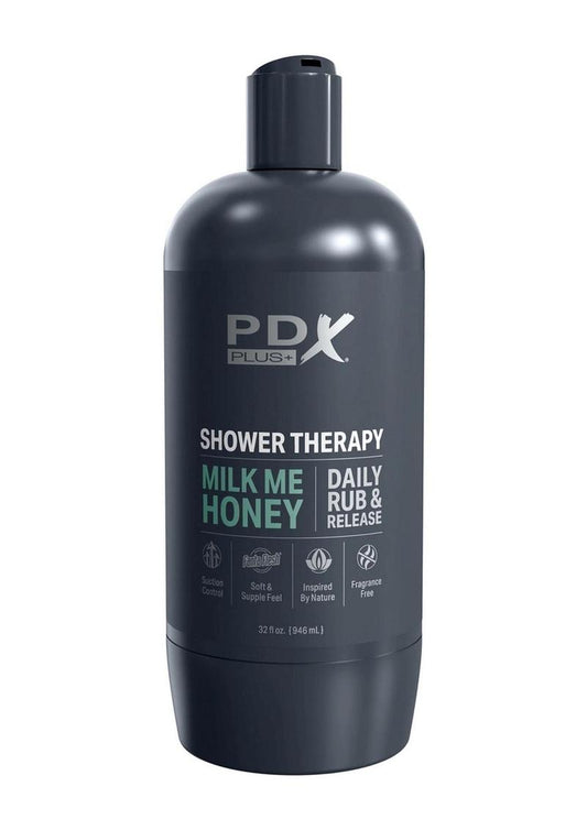 Pdx Plus Shower Therapy Milk Me Honey Discreet Stroker - Vanilla