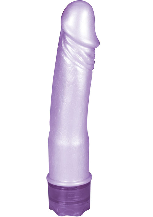 Pearlshine The Satin Sensationals The Tantalizer Vibrator - Lavender/Purple - 7in