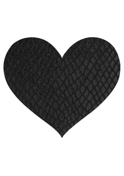 Peekaboo Classic Black Hearts Pasties