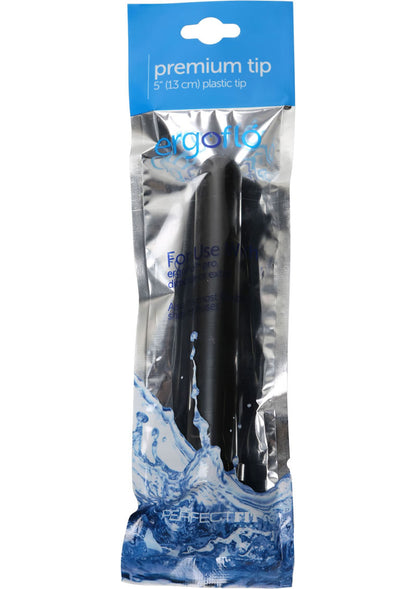 Perfect Fit Ergoflo Premium Plastic Tip - Black - 5in