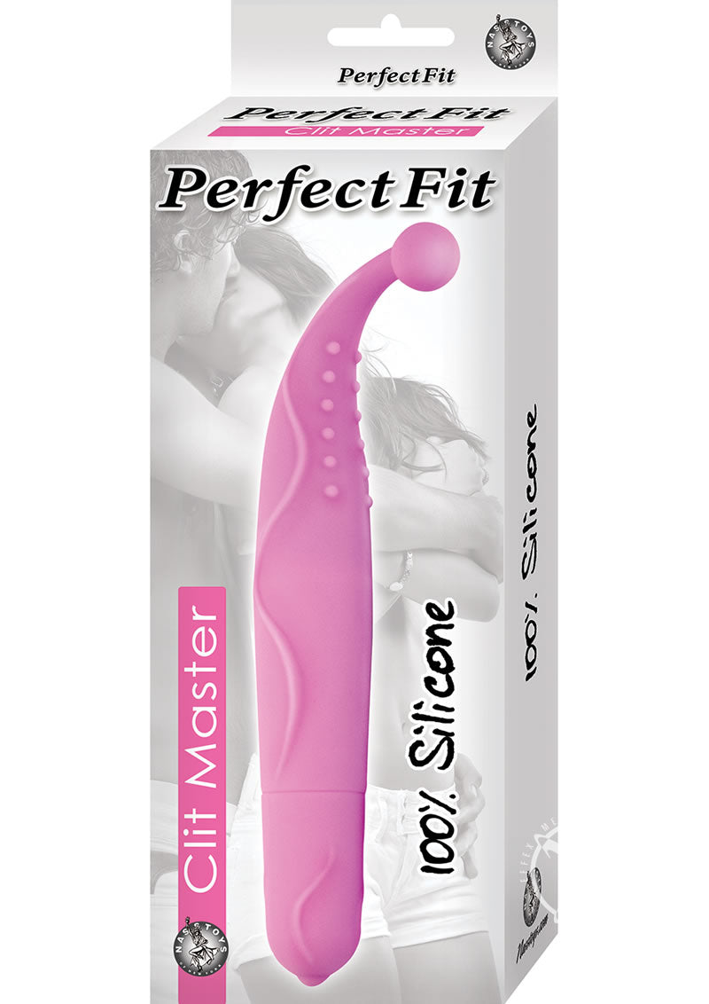 Perfection Clit Master Silicone Vibrator - Pink