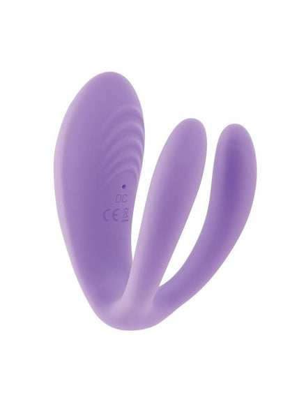 Petite Tickler Rechargeable Silicone Triple Stimulating Mini Vibrator with Remote Control