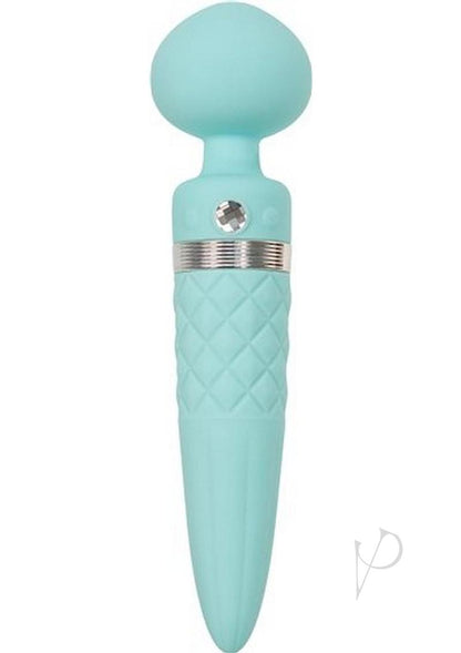 Pillow Talk Sultry Warming Wand Massager - Teal