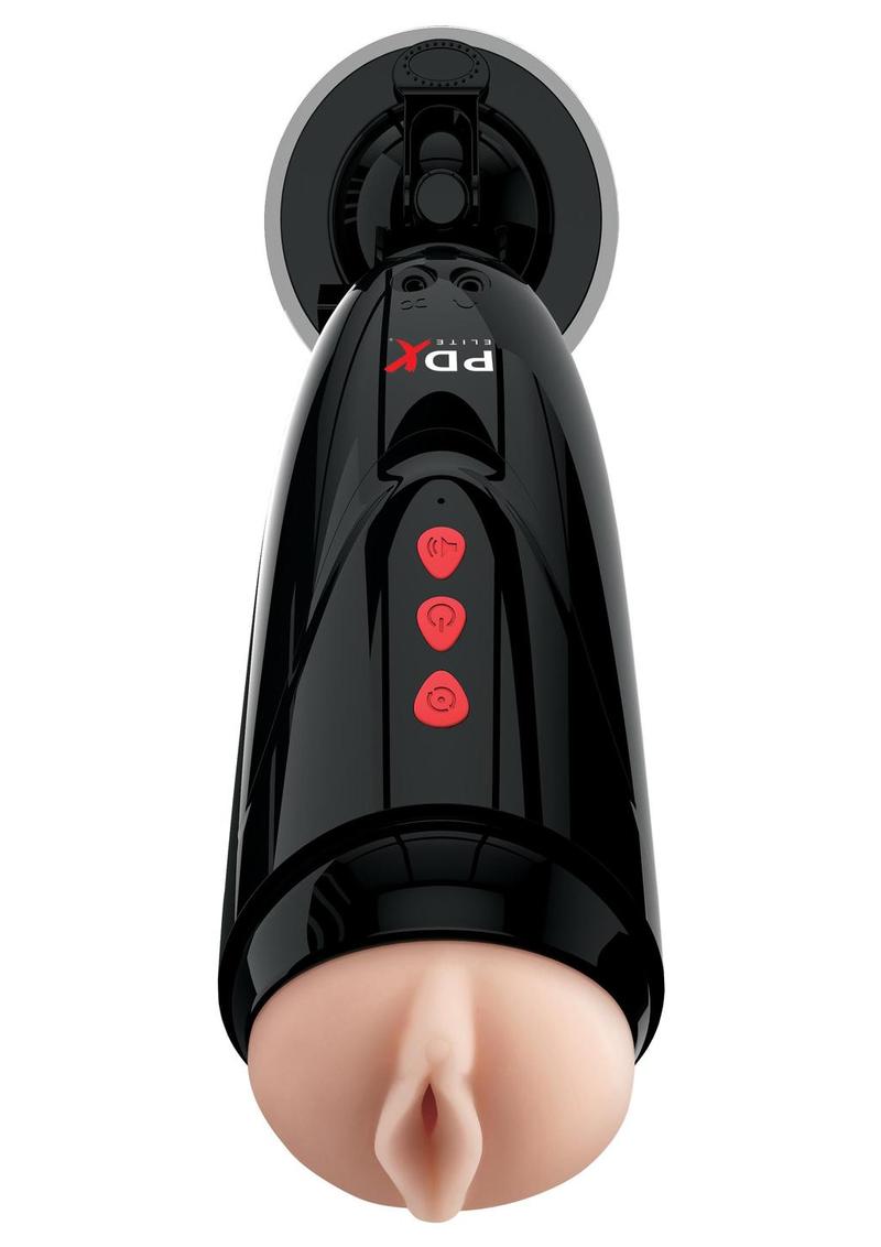 Pipedream Extreme Elite Rechargeable Dirty Talk Starter Masturbator - Pussy