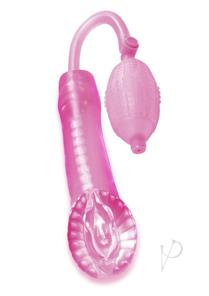 Pipedream Extreme Toyz Super Cyber Snatch Pump Masturbator - Pussy - Pink