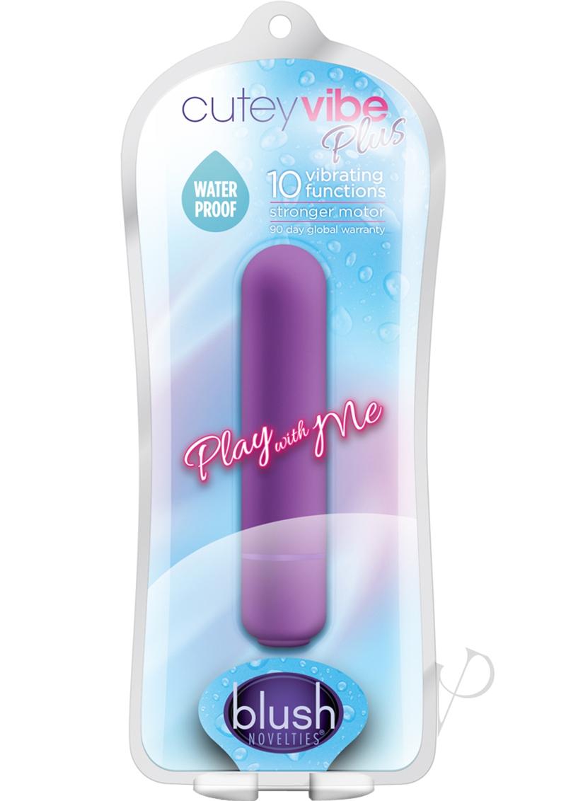 Play with Me Cutey Vibe Plus Bullet Vibrator - Purple