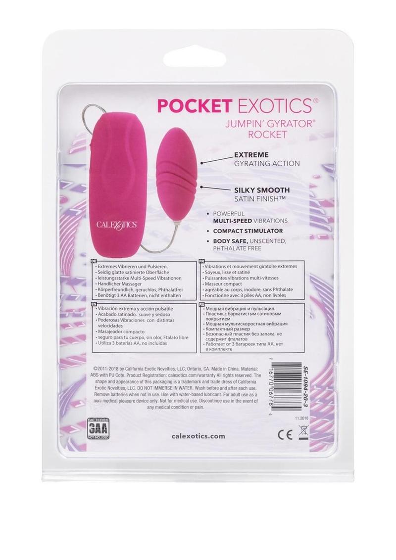 Pocket Exotics Jumpin' Gyrator Rocket Bullet with Remote Control