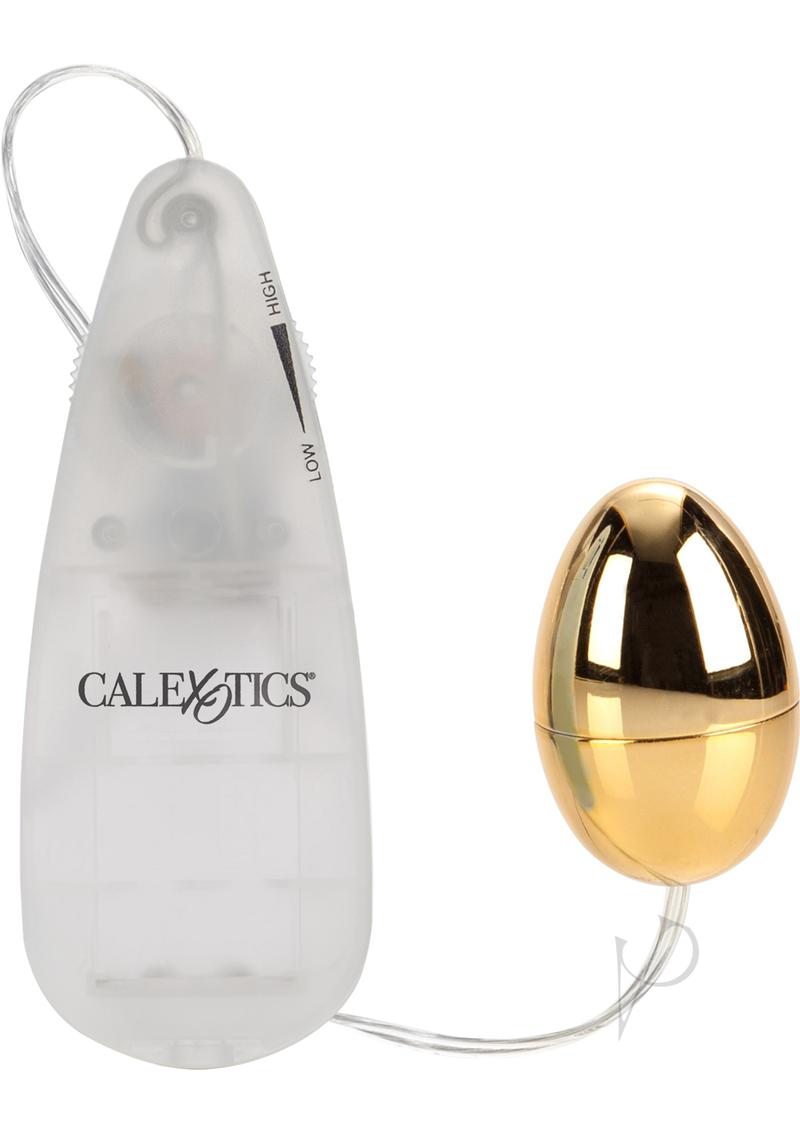 Pocket Exotics Vibrating Gold Egg - Gold