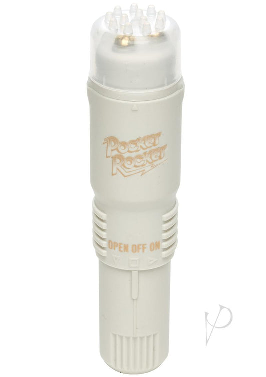 Pocket Rocket Mini Massager - Ivory - 4in