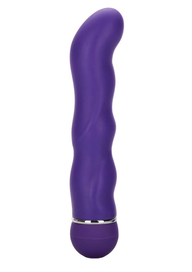 Posh 10 Function Teaser 4 Ripple Silicone Vibrator - Purple - Large