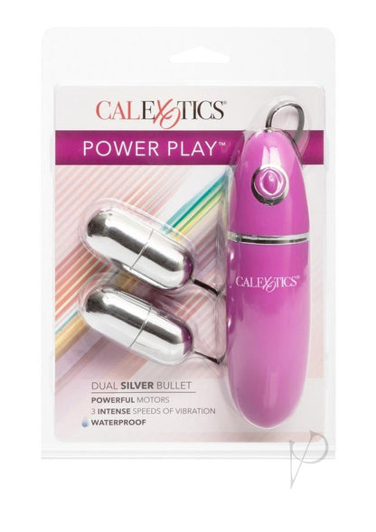 Power Play Dual Silver Bullets - Pink/Silver