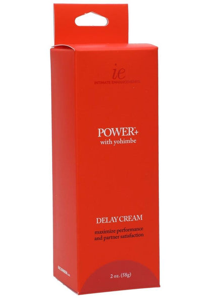 Power Plus with Yohimbe Delay Cream For Men - 2oz - Boxed