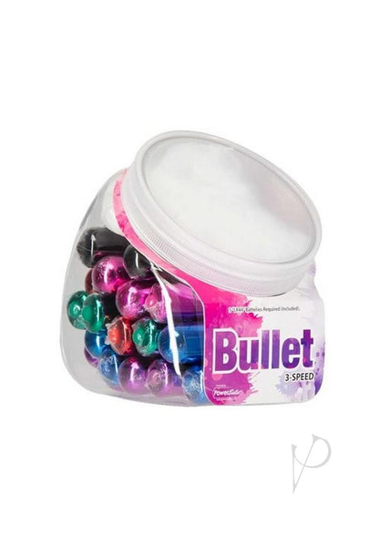 Powerbullet Bullet - Assorted Colors - 24 Per Display/Display