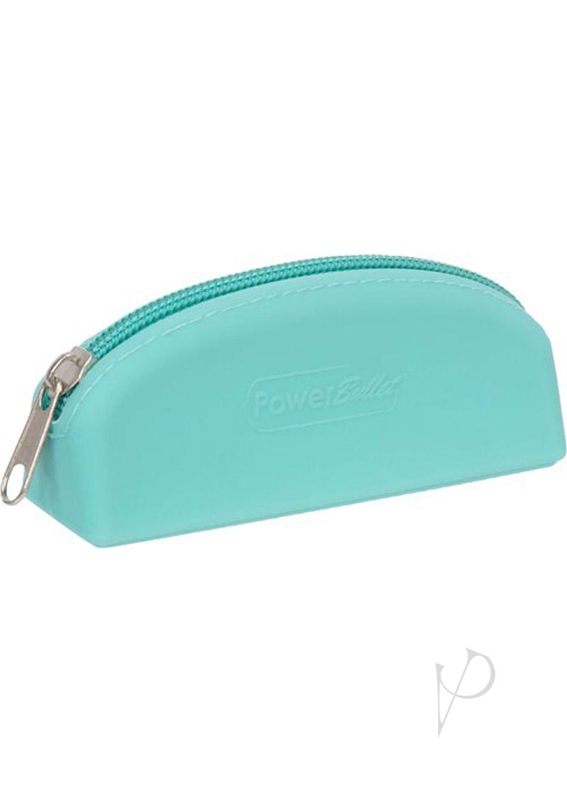 Powerbullet Silicone Storage Bag with Zipper - Green/Teal