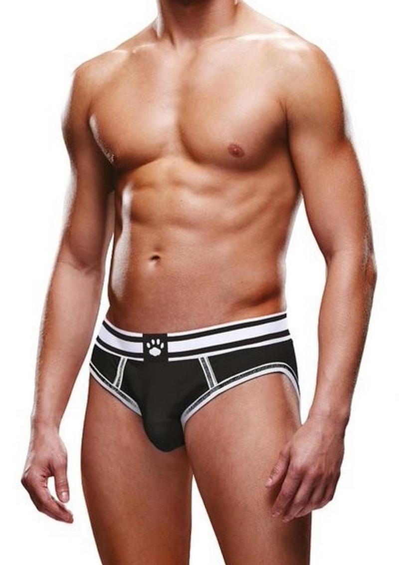 Prowler Black/White Open Brief - Black/White - XLarge