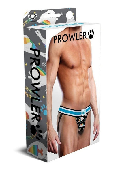 Prowler Seals Jocks Lg Blk/Rnbw - Black/Multicolor - Large