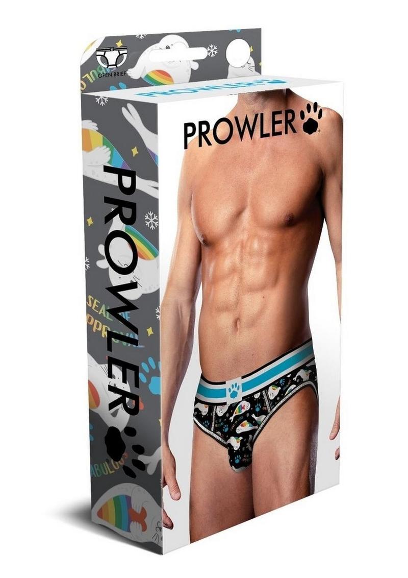 Prowler Seals Opn Brf Lg Blk/Rnbw - Black/Multicolor - Large