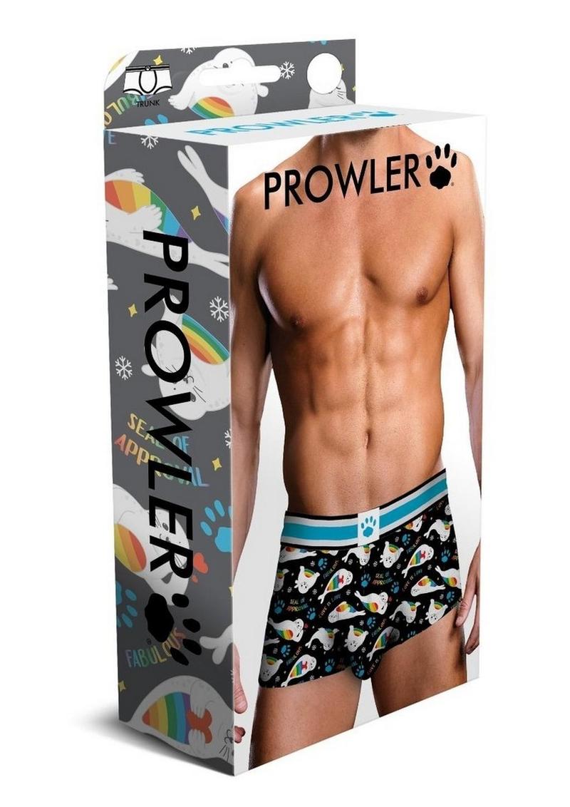 Prowler Seals Trunk XXL Blk/Rnbw - Black/Multicolor - XXLarge