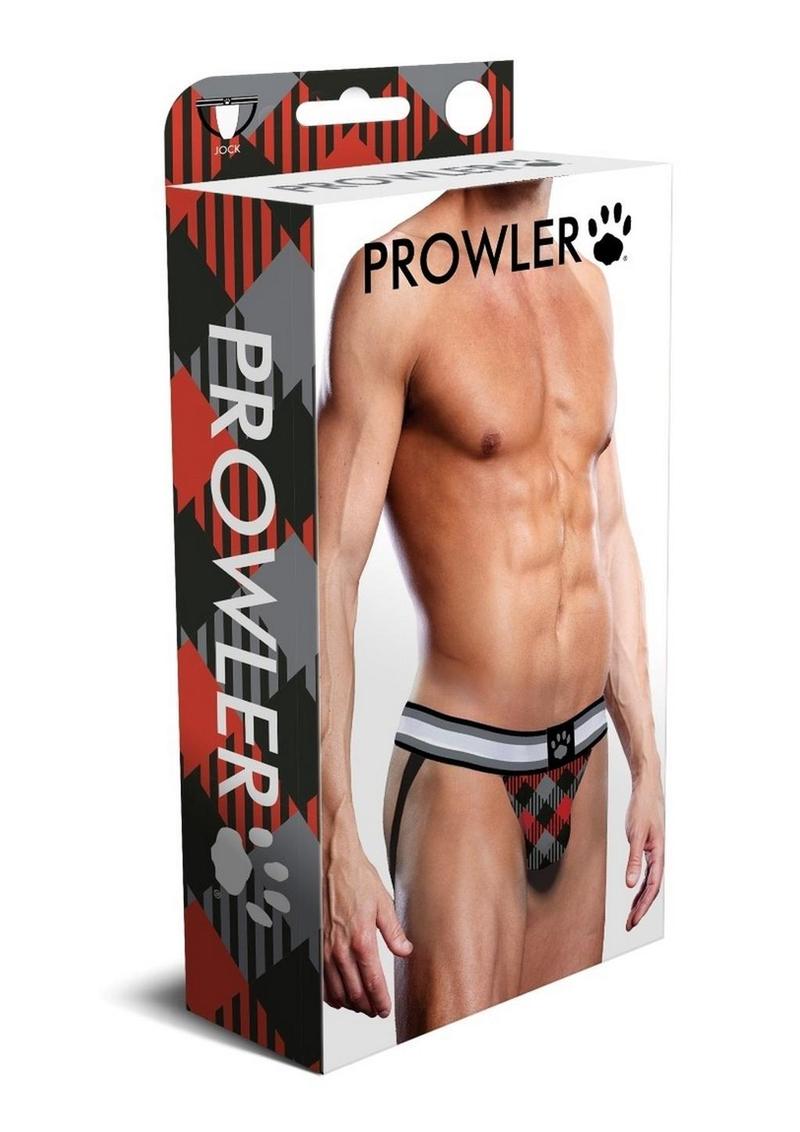 Prowler Tartan 1 Jock Lg Blk/Red Fu23 - Black/Red - Large