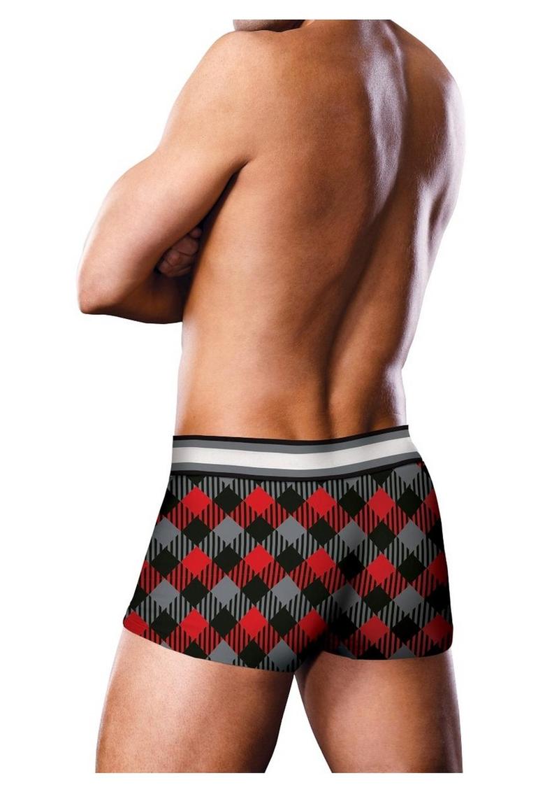 Prowler Tartan 1 Trunk Lg Blk/Red Fu23