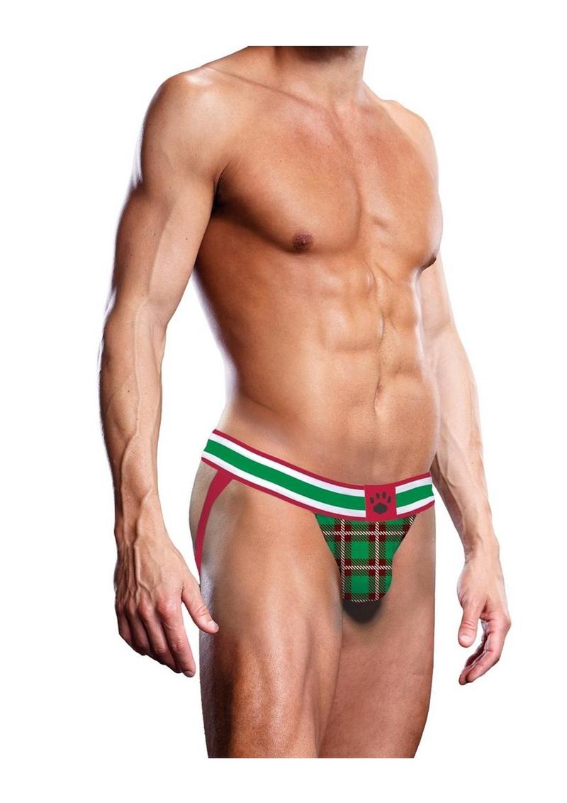 Prowler Tartan 2 Jock Lg Grn/Red Fw23 - Green/Red - Large