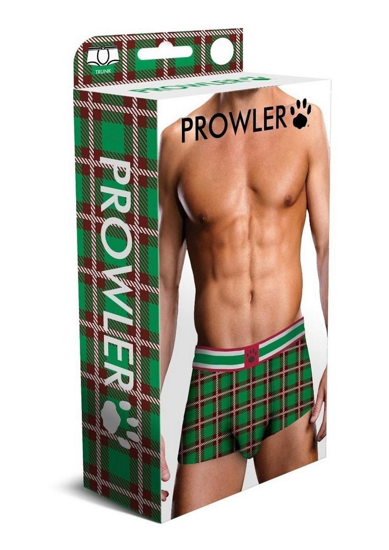 Prowler Tartan 2 Trunk Lg Grn/Red Fu23 - Green/Red - Large