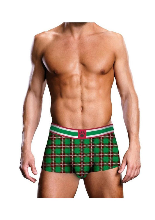 Prowler Tartan 2 Trunk Md Grn/Red Fu23 - Green/Red - Medium