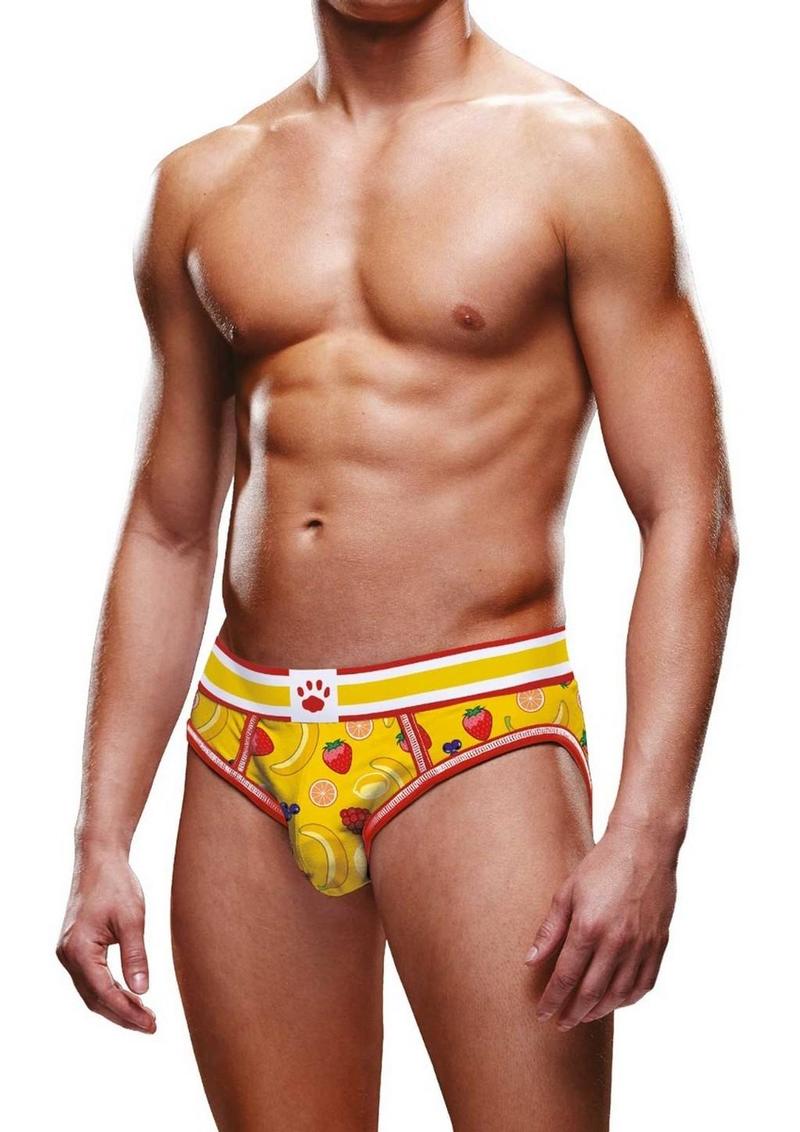 Prowler Fruits Open Brief - Yellow - XXLarge