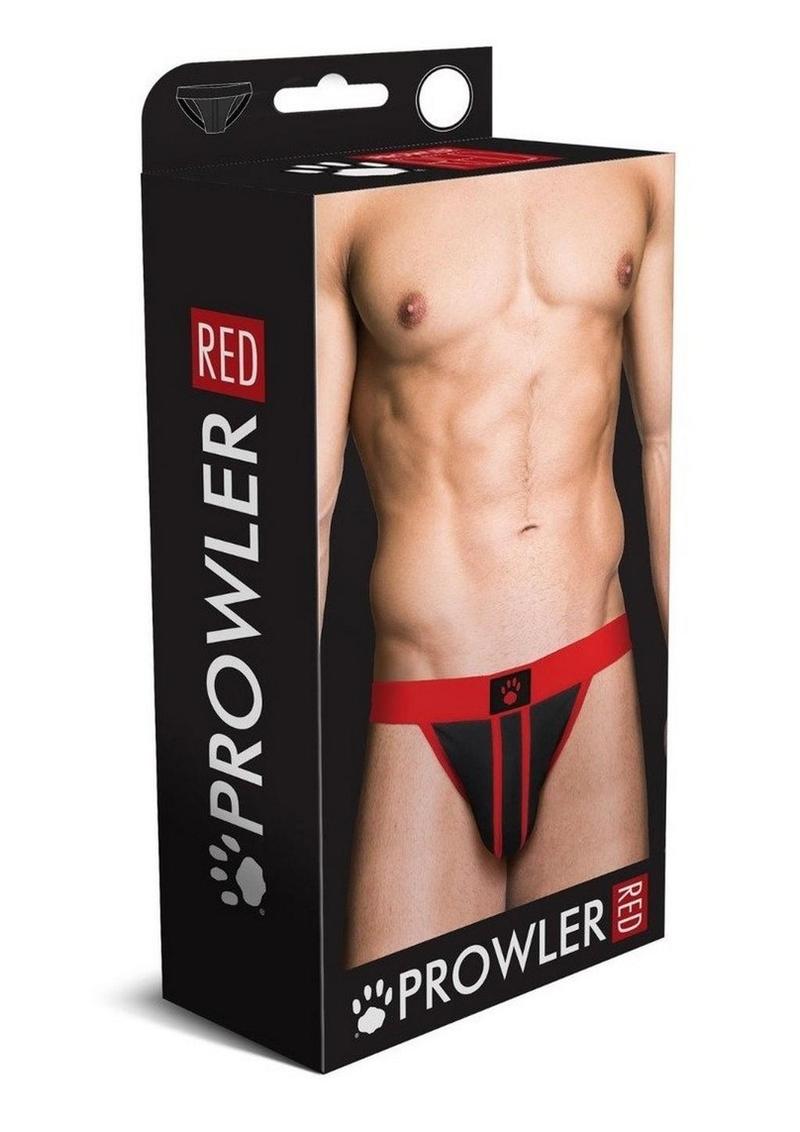 Prowler Red Ass-Less Jock - Black/Red - Medium