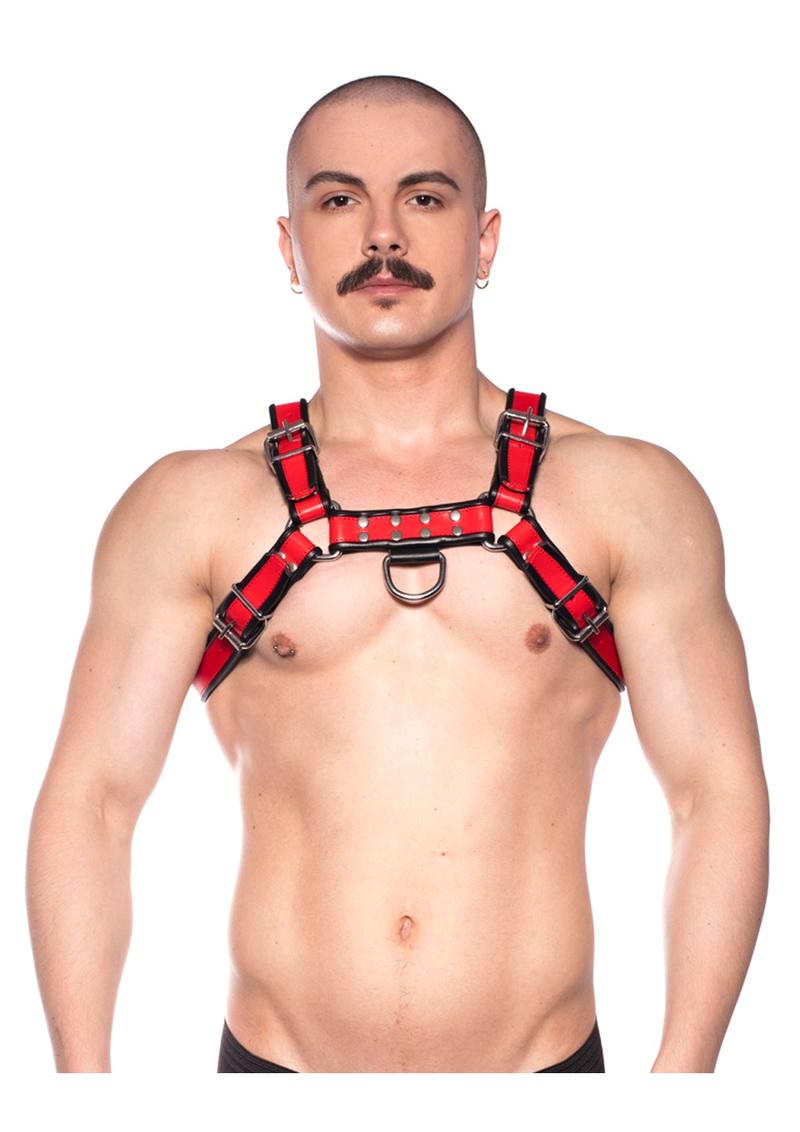 Prowler Red Bull Harness - Black/Red - Large