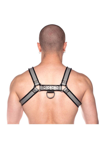 Prowler Red Bull Harness - Gray/Grey - Medium