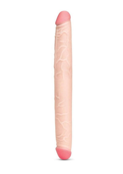 Prowler Red Ultra Cock Double Dong Flexible Dildo - Vanilla - 12in