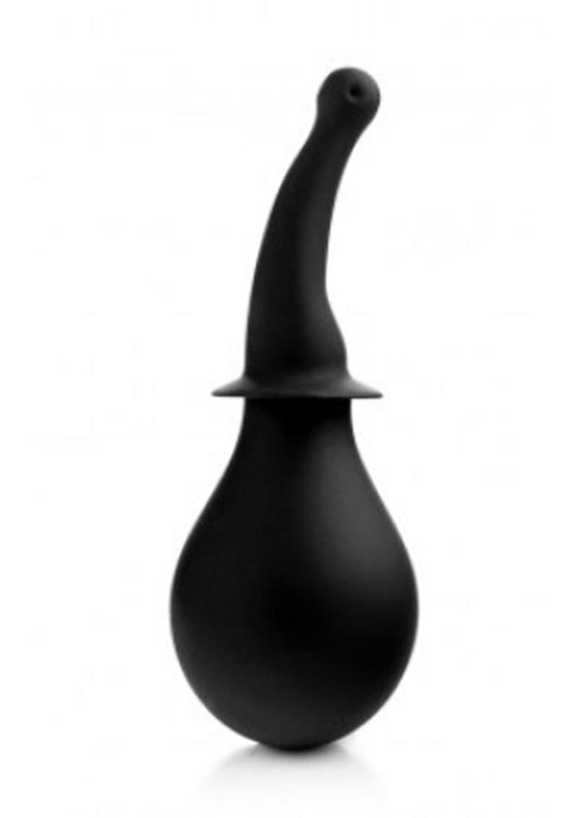 Prowler Smooth Silicone Anal Douche - Black